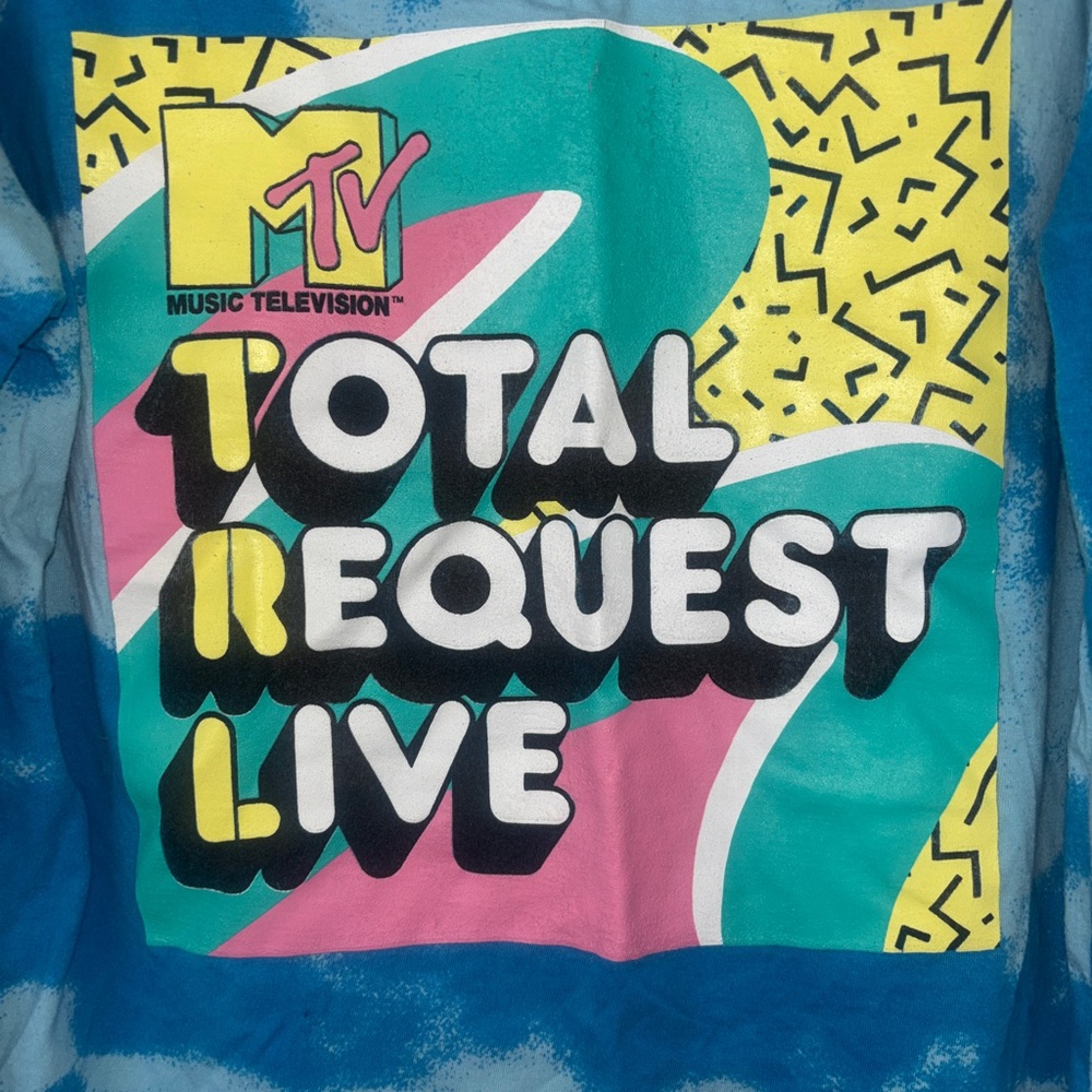 MTV Total Request Live Tie-Dye Long Sleeve Shirt